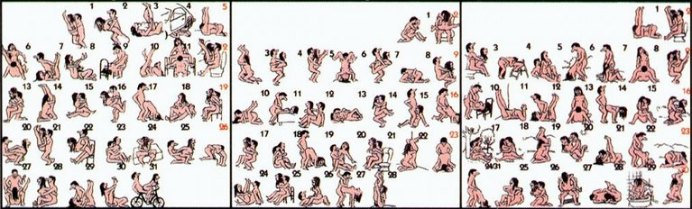 中国经典性爱姿势365式+男性阴茎按摩保健图解